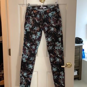 BCBG Patterned Jeans